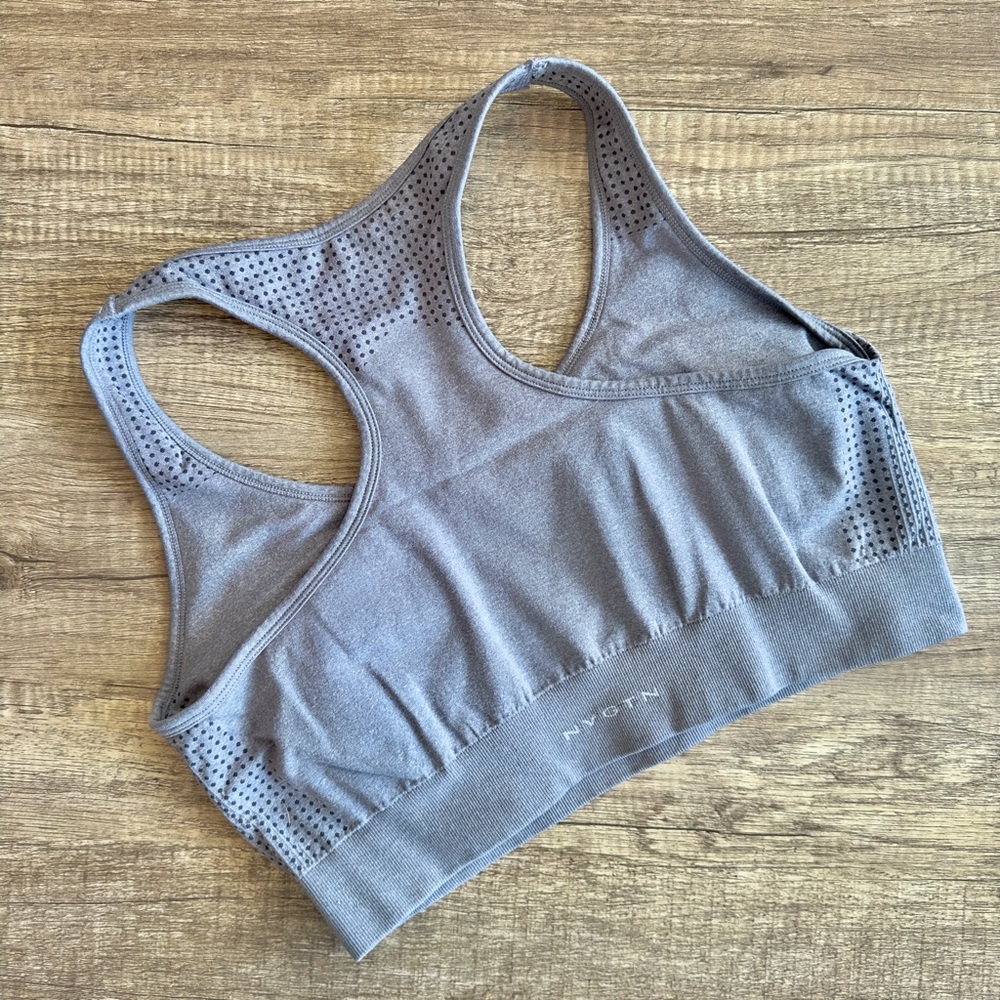 NVGTN - Grey Original Sports Bra